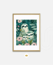 Sloth Garden Family