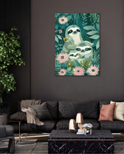 Sloth Garden Family