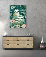 Sloth Garden Family