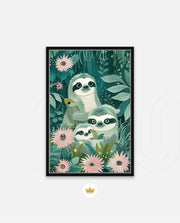 Sloth Garden Family