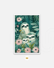 Sloth Garden Family