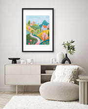 Pastel Valley Path