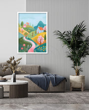 Pastel Valley Path