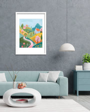 Pastel Valley Path