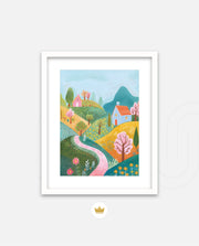 Pastel Valley Path