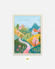 Pastel Valley Path