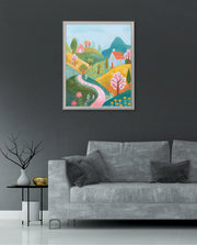 Pastel Valley Path