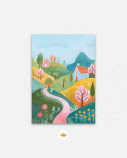 Pastel Valley Path