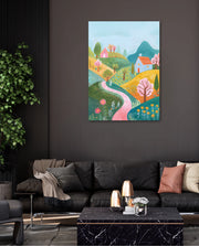 Pastel Valley Path