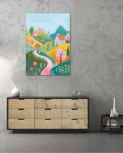 Pastel Valley Path