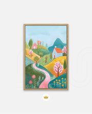 Pastel Valley Path