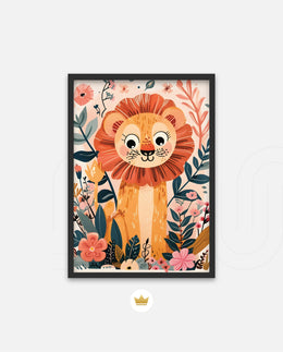 Floral Mane Smile