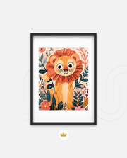 Floral Mane Smile
