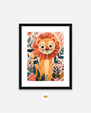 Floral Mane Smile