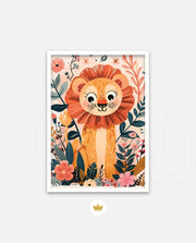 Floral Mane Smile