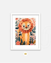Floral Mane Smile