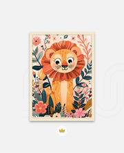 Floral Mane Smile