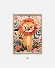 Floral Mane Smile