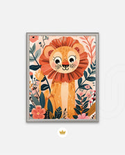 Floral Mane Smile