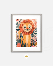Floral Mane Smile