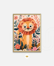 Floral Mane Smile