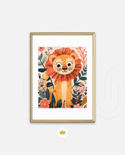 Floral Mane Smile