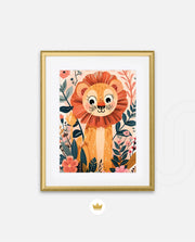 Floral Mane Smile