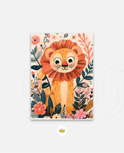 Floral Mane Smile