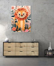 Floral Mane Smile