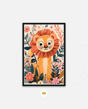 Floral Mane Smile