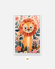 Floral Mane Smile
