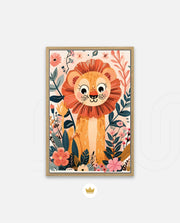 Floral Mane Smile