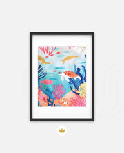 Coral Ocean Drift