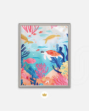 Coral Ocean Drift