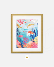 Coral Ocean Drift