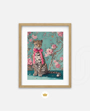 Blush Leopard Bloom