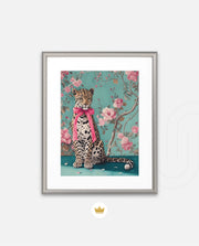 Blush Leopard Bloom