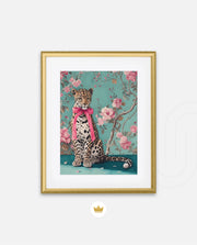 Blush Leopard Bloom