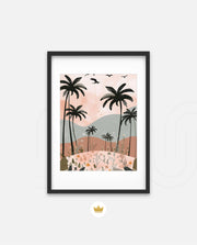 Pastel Palm Dreams