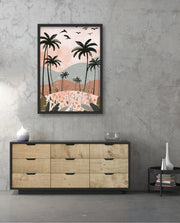 Pastel Palm Dreams