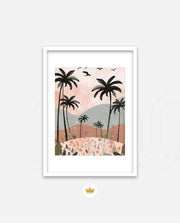 Pastel Palm Dreams