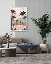 Pastel Palm Dreams