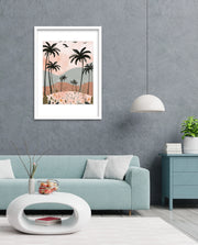 Pastel Palm Dreams