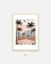 Pastel Palm Dreams