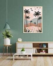 Pastel Palm Dreams