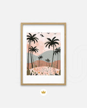 Pastel Palm Dreams