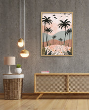 Pastel Palm Dreams