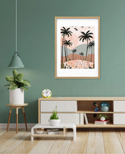 Pastel Palm Dreams