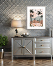 Pastel Palm Dreams