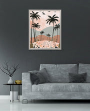 Pastel Palm Dreams